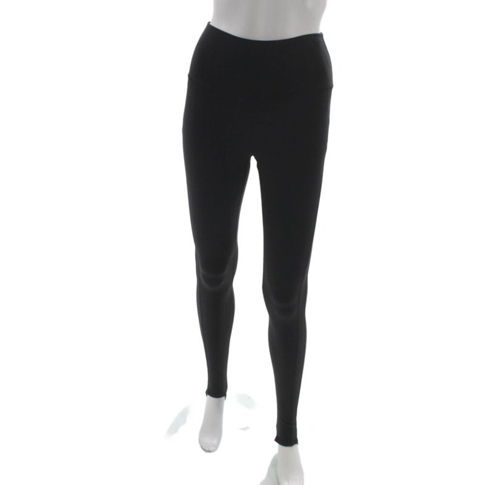 Alo Womens Ankle Leggings Black Athleisure Size XS